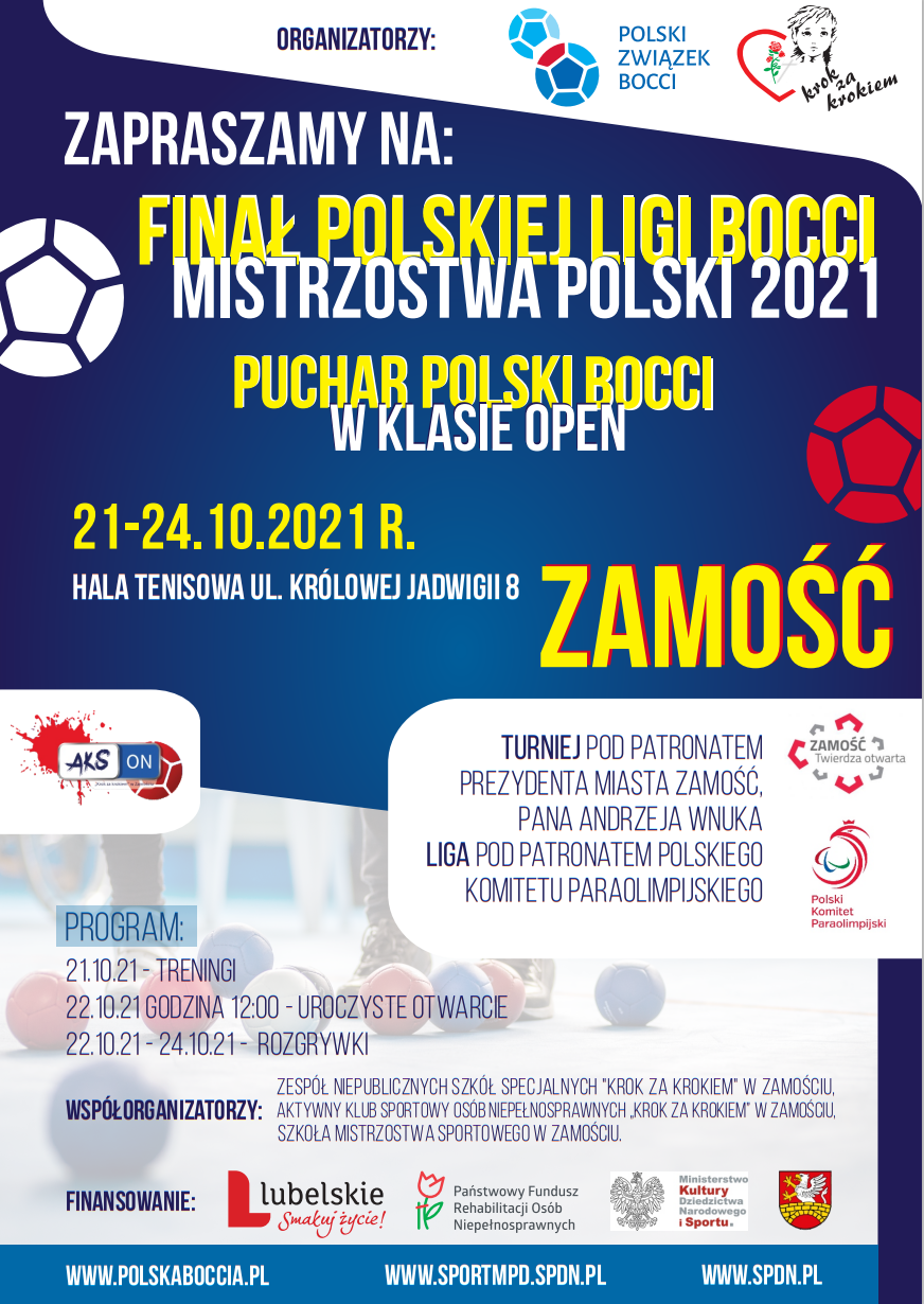 Finał Polskiej Ligi Bocci 3 - Polska Boccia