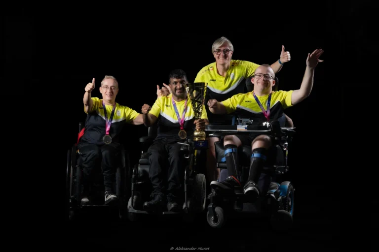 Poznan 2026 World Boccia Challenger BC1 2 Team Tina Pinxten Francis Rombouts Sander Leenknecht