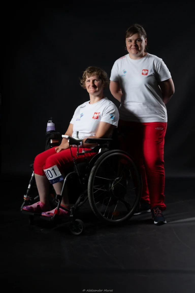 Poznan 2026 World Boccia Challenger BC1 Kinga Koza z asytentka Start Poznań