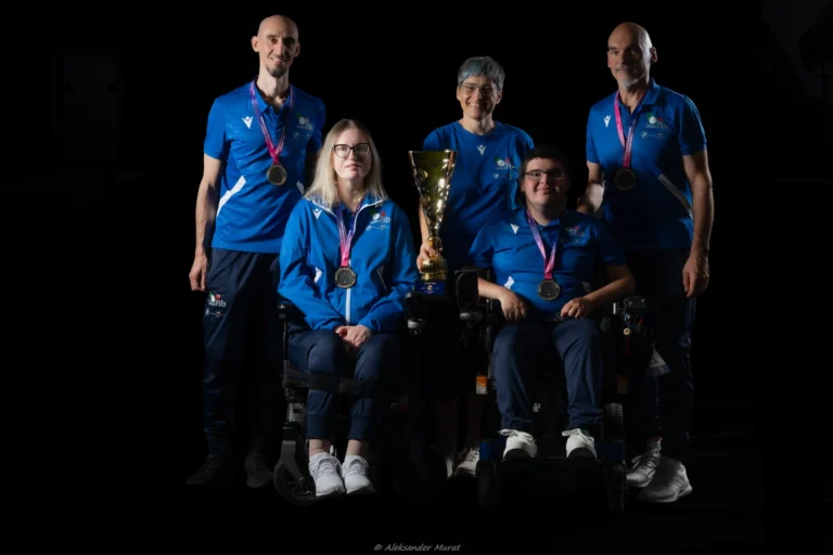 Poznan 2026 World Boccia Challenger BC3 Pairs Michela Maria Favini Francesco Castrignanò Gabriele Zendron Adriano Zendron
