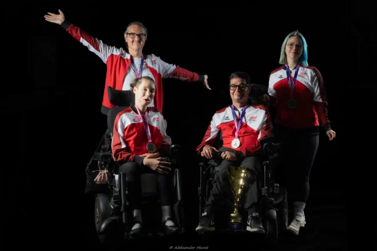 Poznan 2026 World Boccia Challenger BC3 Pairs Steffi Proßegger Summer Joanna Miskov Michael Kiefler Marie Therese Plass